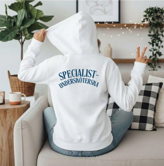 Specialistundersköterska Ziptröja | Unisex hoodie med dragkedja