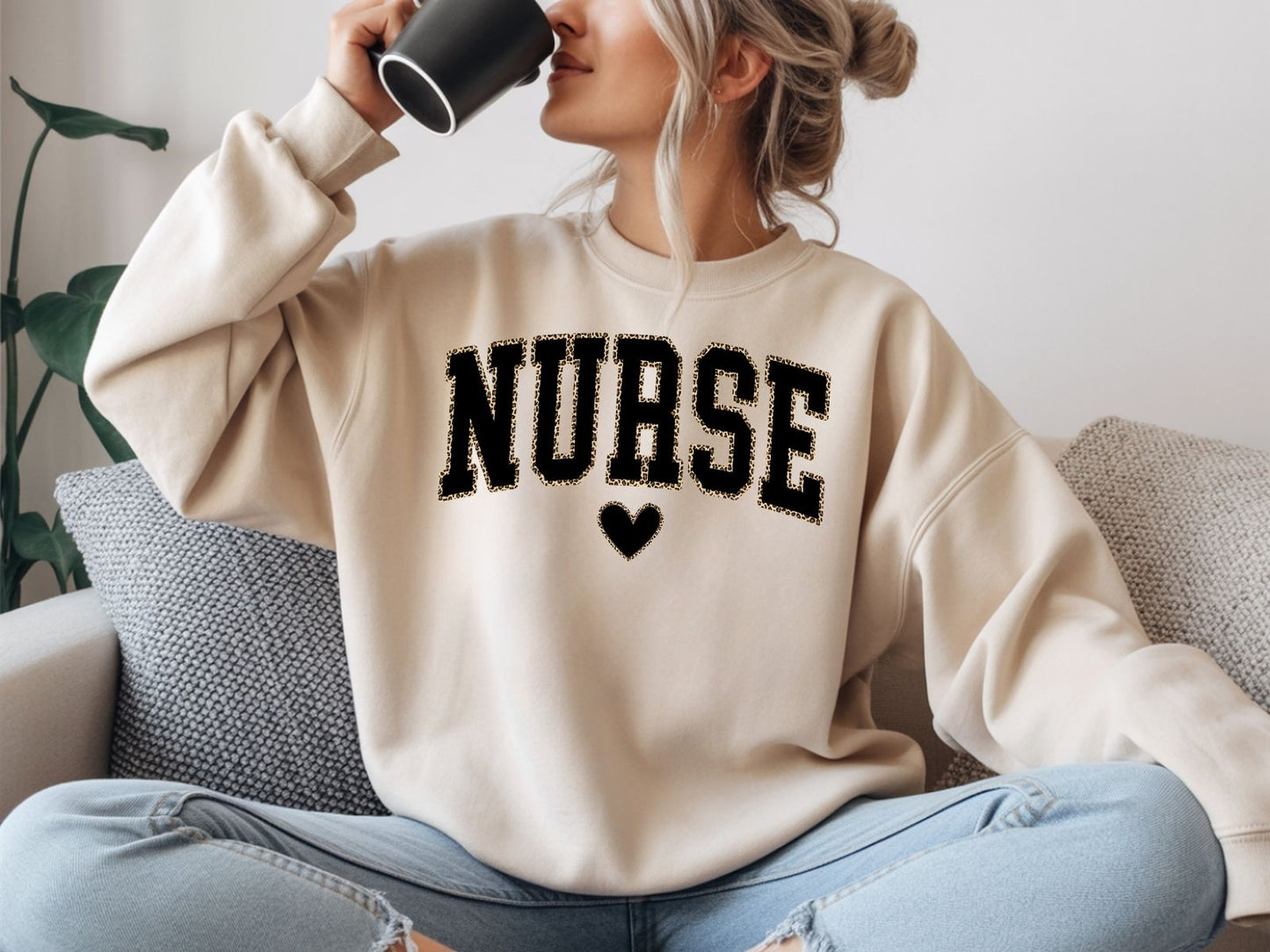 Sweatshirt Sjuksköterska