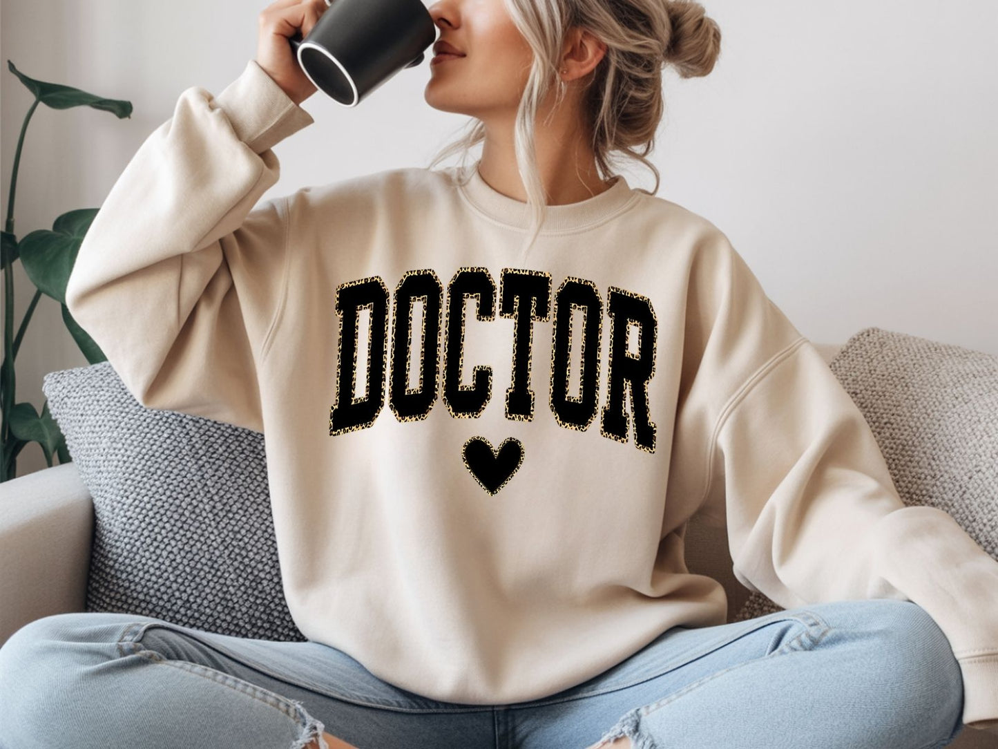 Sweatshirt Läkare | Unisex