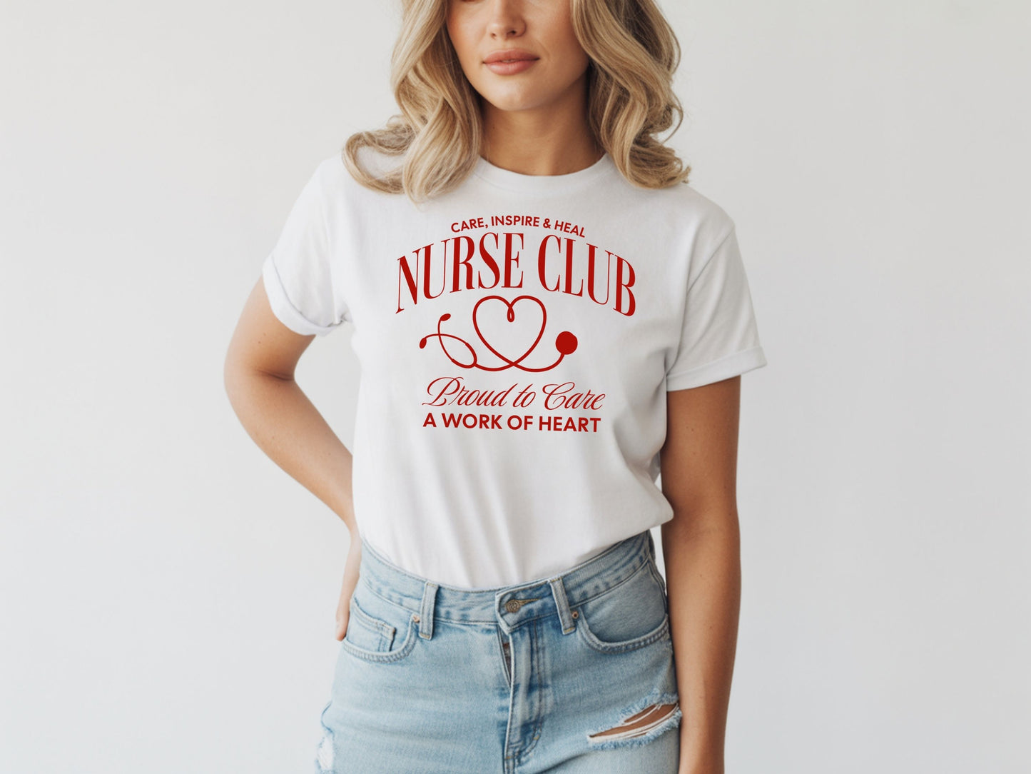 T-shirt Sjuksköterska | Unisex | Nurse Club