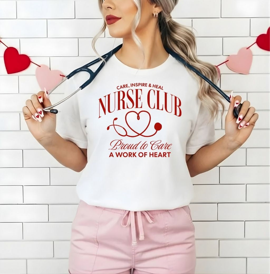 T-shirt Sjuksköterska | Unisex | Nurse Club