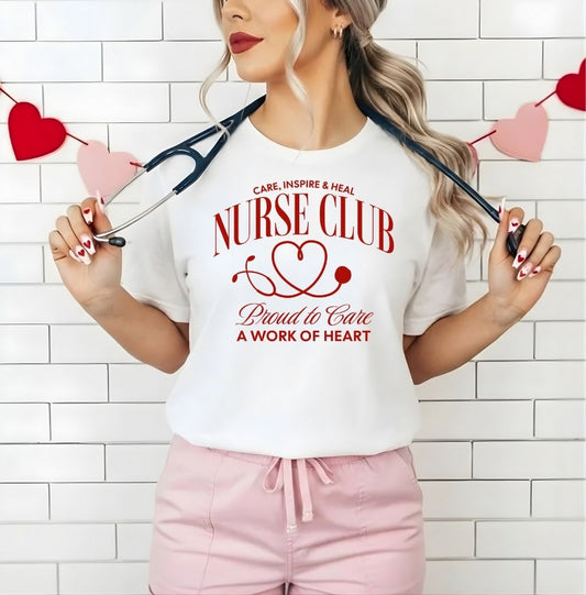 T-shirt Sjuksköterska | Unisex | Nurse Club