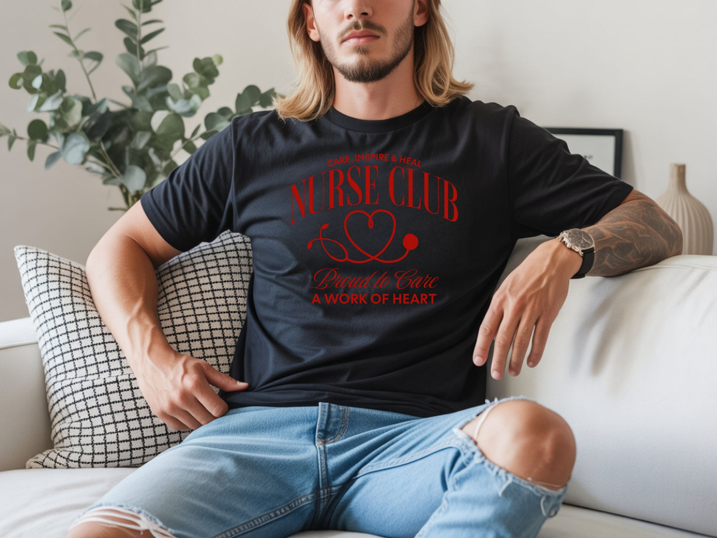 T-shirt Sjuksköterska | Unisex | Nurse Club
