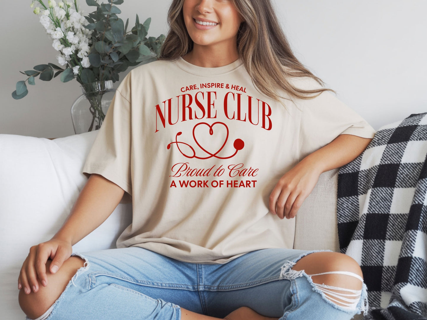 T-shirt Sjuksköterska | Unisex | Nurse Club