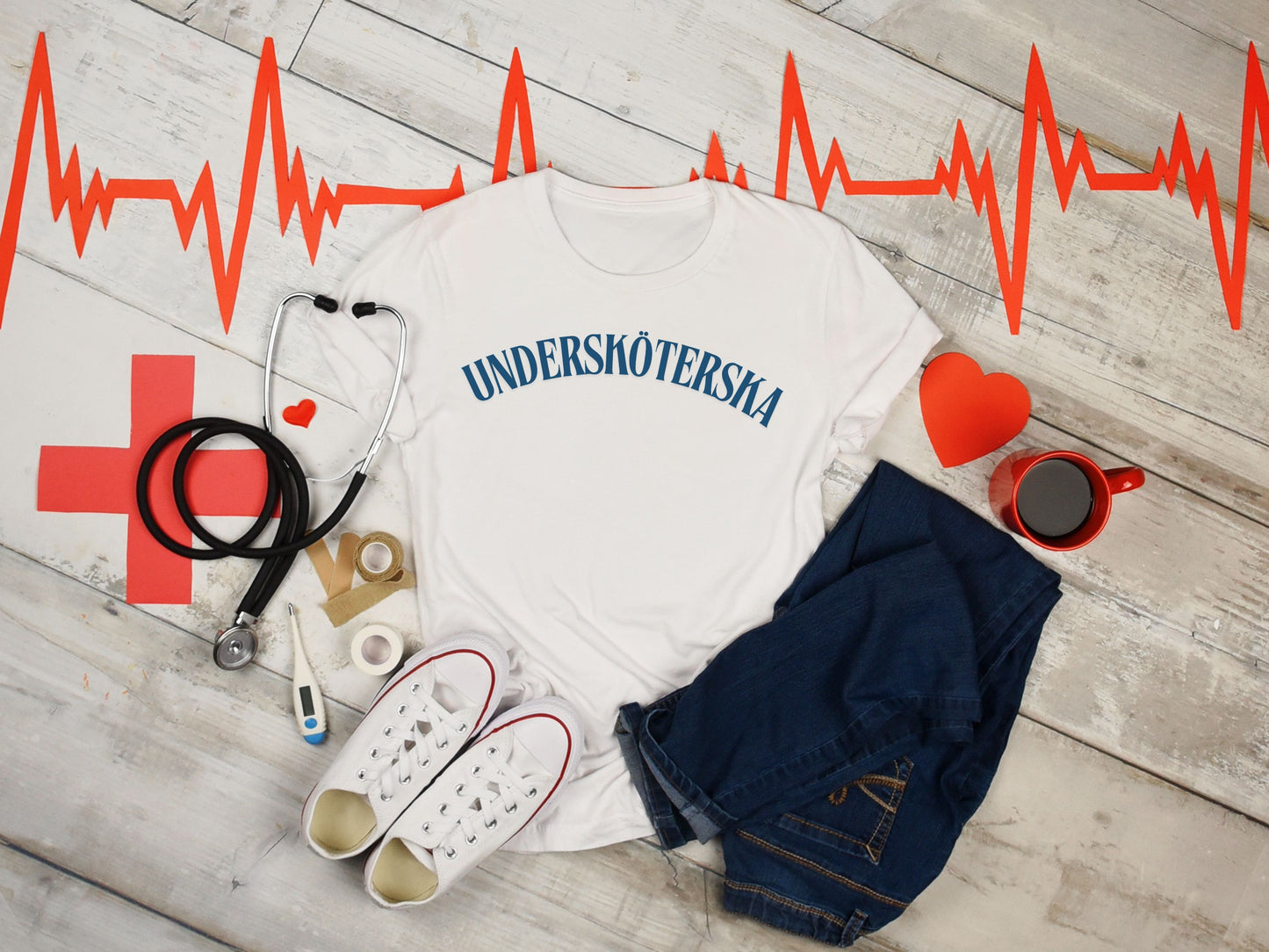 T-Shirt Undersköterska - Unisex