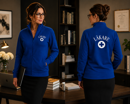 Läkare Ziptröja | Återvunnet Material | Unisex