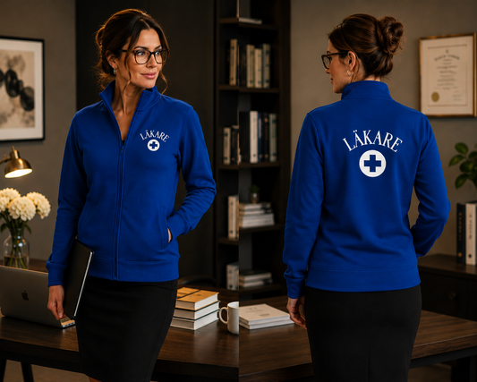 Läkare Ziptröja | Återvunnet Material | Unisex