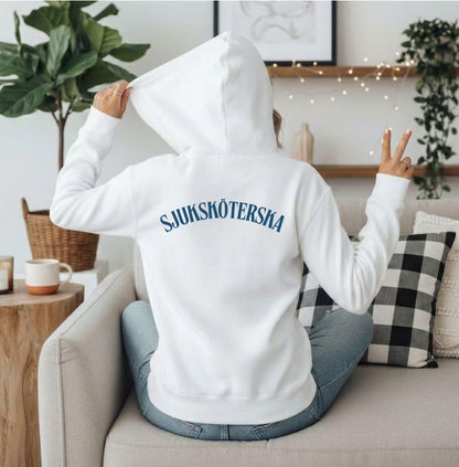 Sjuksköterska Ziptröja | Klassisk unisex hoodie med dragkedja