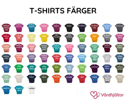 T-Shirt Undersköterska | Rosa Hjärtan