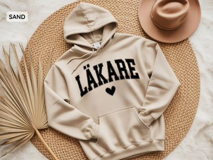 Läkare Hoodie | Unisex Pullover Hoodie