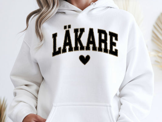 Läkare Hoodie | Unisex Pullover Hoodie