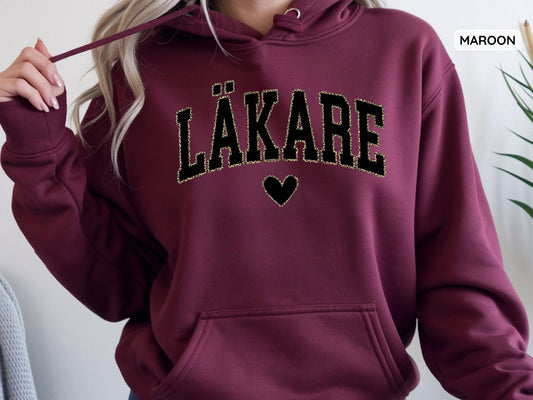 Läkare Hoodie | Unisex Pullover Hoodie