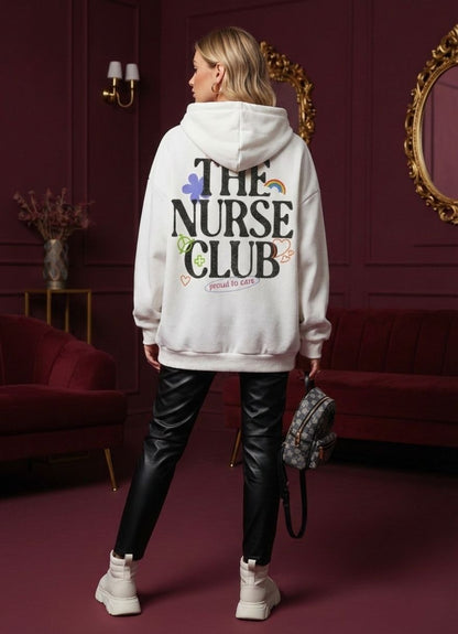 Sjuksköterska Premium Hoodie | Unisex Luvtröja  | The Nurse Club