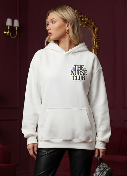 Sjuksköterska Premium Hoodie | Unisex Luvtröja  | The Nurse Club