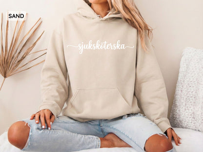 Sjuksköterska Luvtröja | Unisex Premium Pullover Hoodie