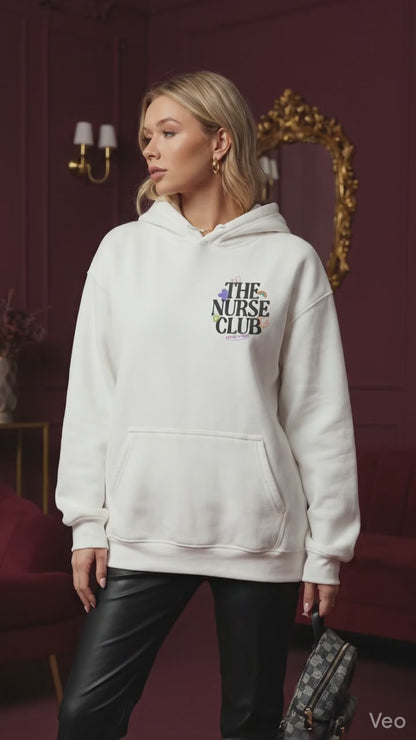 Sjuksköterska Premium Hoodie | Unisex Luvtröja  | The Nurse Club