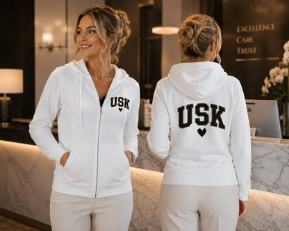 Undersköterska Munkjacka | Unisex hoodie med dragkedja